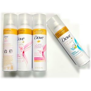 4 /$25 Lot of 4 Dove dryshampoo. New 5 oz cans